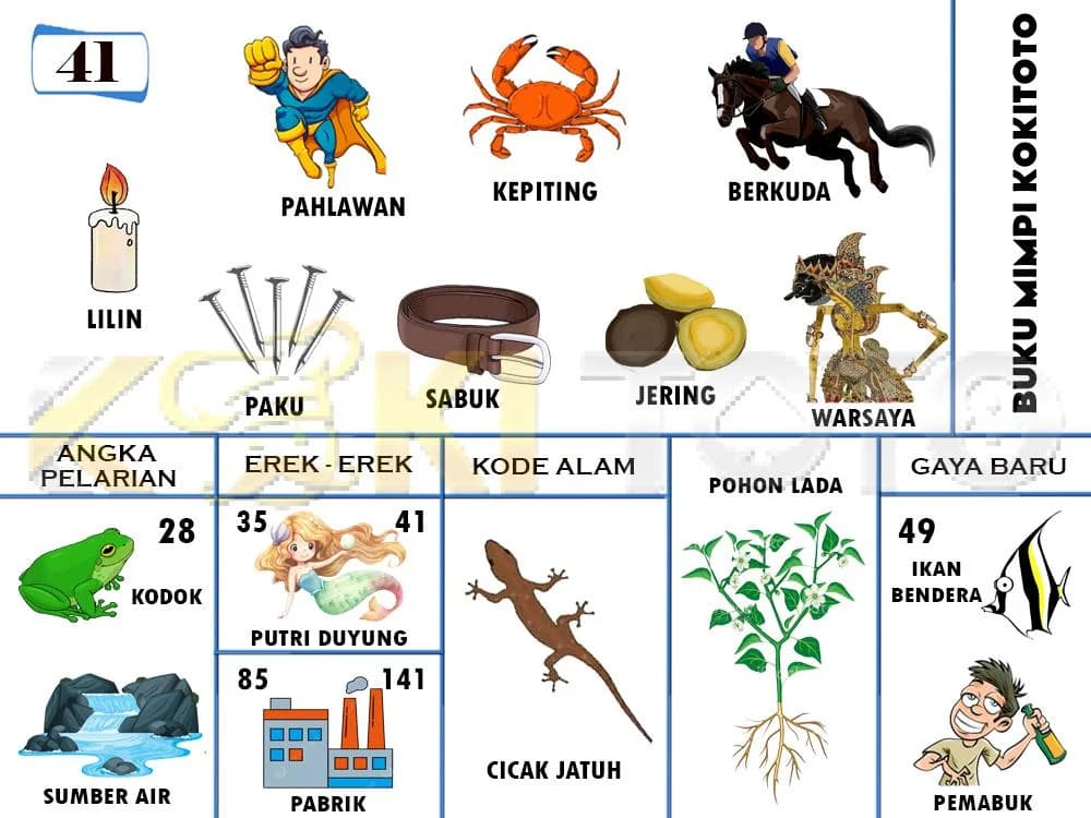 Buku mimpi 41