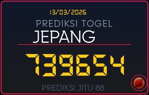 Prediksi Togel Pasaran Jepang 13/03/2026 Paling Lengkap Hari Ini