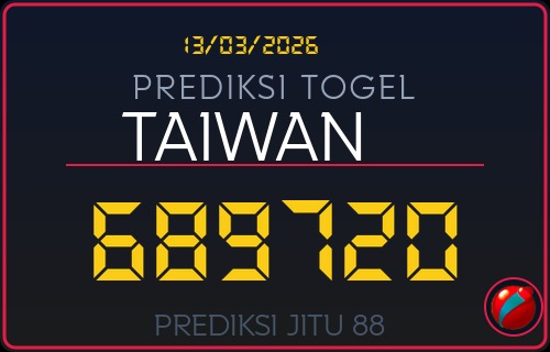 Prediksi Togel Taiwan 13/03/2026 dengan Susunan Angka Pilihan