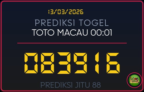 Prediksi Angka Toto Macau 00:01 Hari Ini 13/03/2026 Paling Dicari