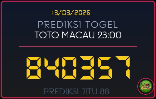 Prediksi Jitu Toto Macau 23:00 Hari Ini 13/03/2026 untuk Referensi Harian